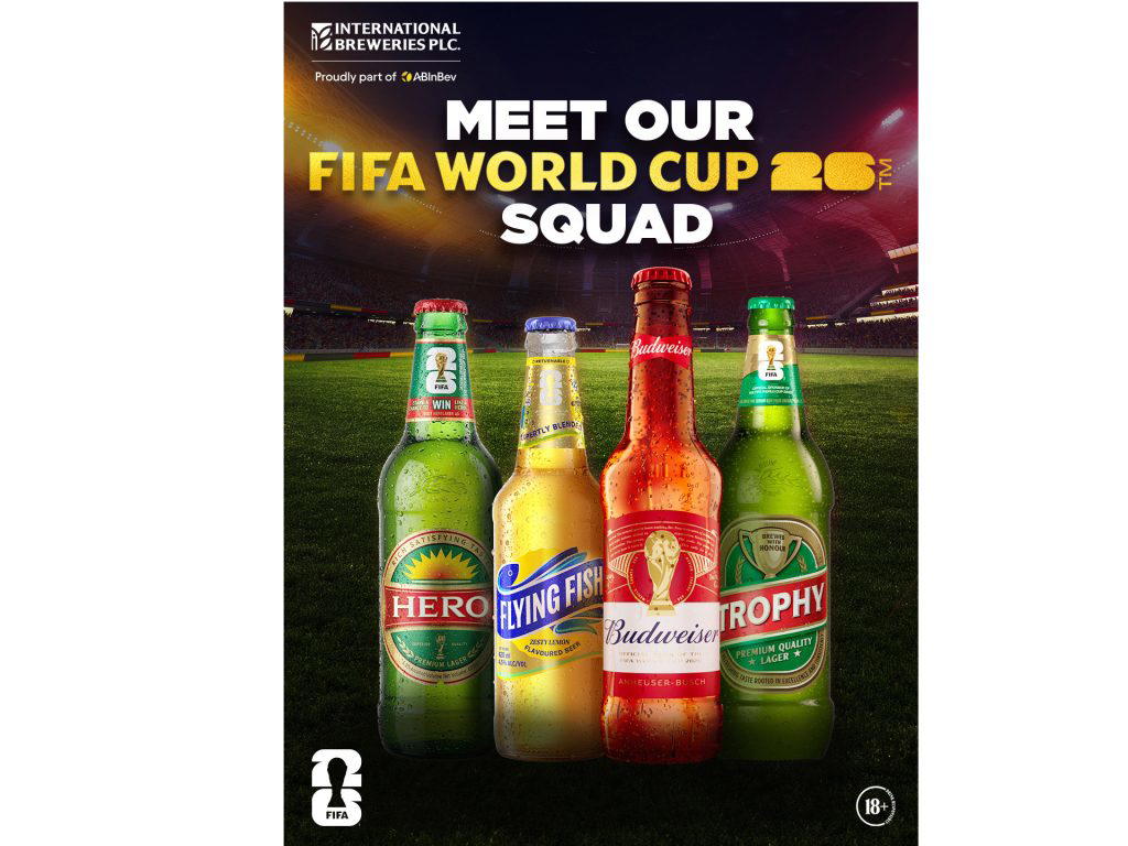 International Breweries PLC Unveils Four-Brand FIFA World Cup 2026™ Squad