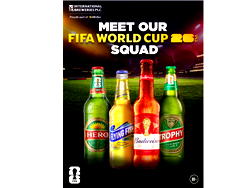 International Breweries PLC Unveils Four-Brand FIFA World Cup 2026™ Squad