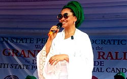 Ekiti: Senator Natasha says PDP’s Oluyede is ‘best choice’