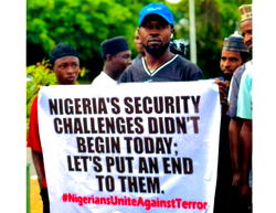 Youths march, seek united front against terrorism