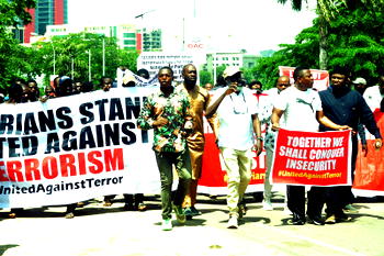 “APC Must Go”:  VDM leads Abuja protest over insecurity, kidnappings