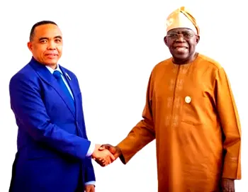 Tinubu hosts Madagascan President at Aso Villa