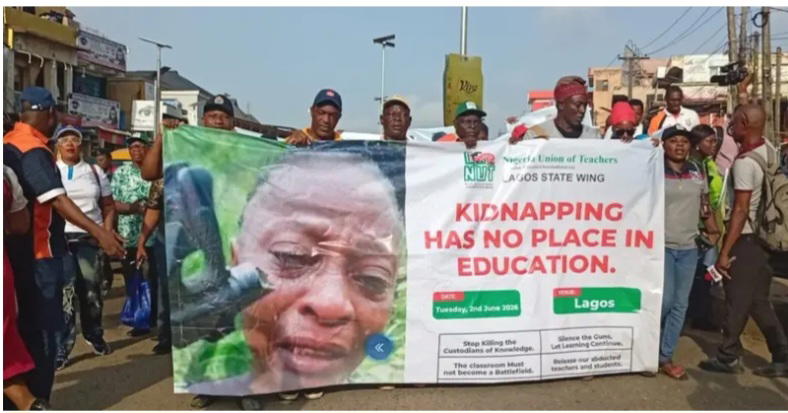 Lagos teachers protest, demand release of abducted members, learners 