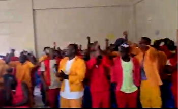 Video: Nigerian prisoners in Ethiopia celebrate Tinubu over transfer deal