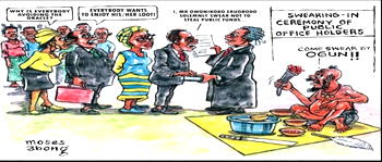 Cartoon: Nigerian politicians are ‘born again’