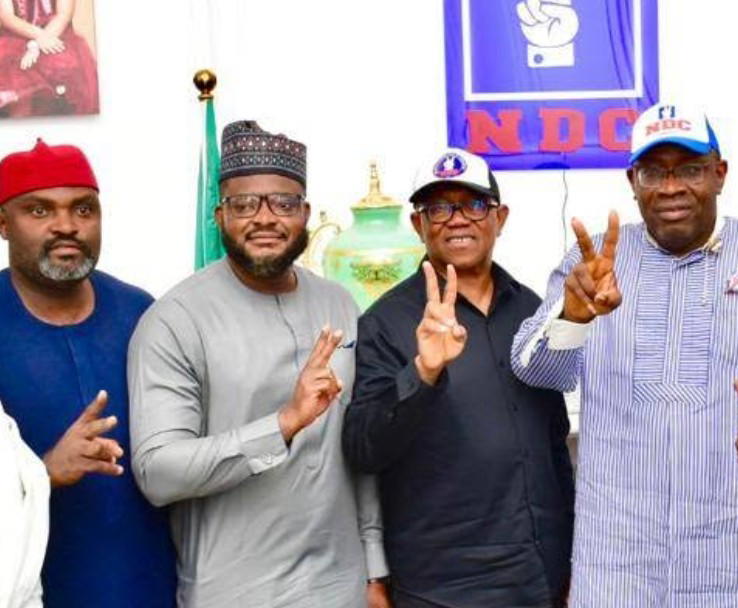 Dickson welcomes Obi and urges NDC members to stop name‑calling.