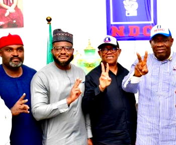 Dickson receives Obi, urges NDC members to stop name-calling ahead 2027
