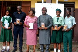 Shittu distributes books on anti-financial crime to Lagos public secondary schools