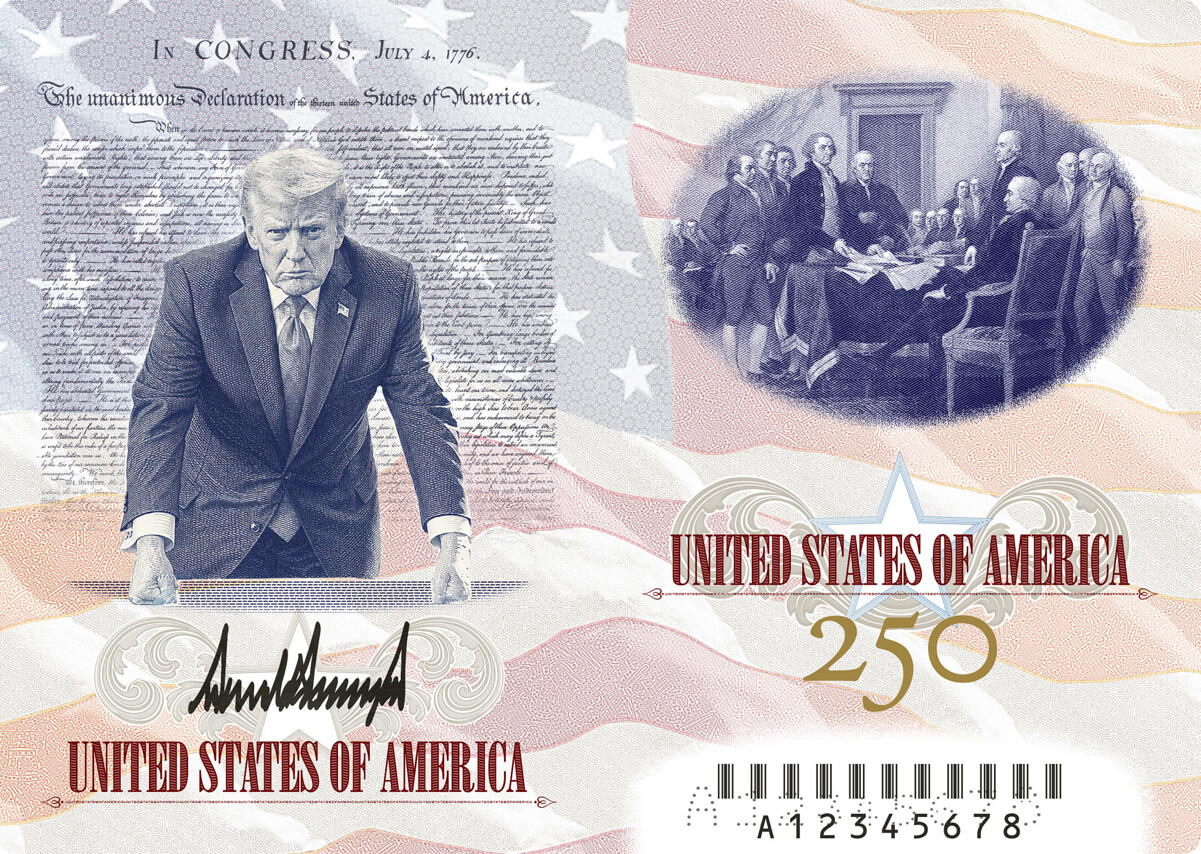 Trump Launches New U.S. Passport Featuring His Own Portrait