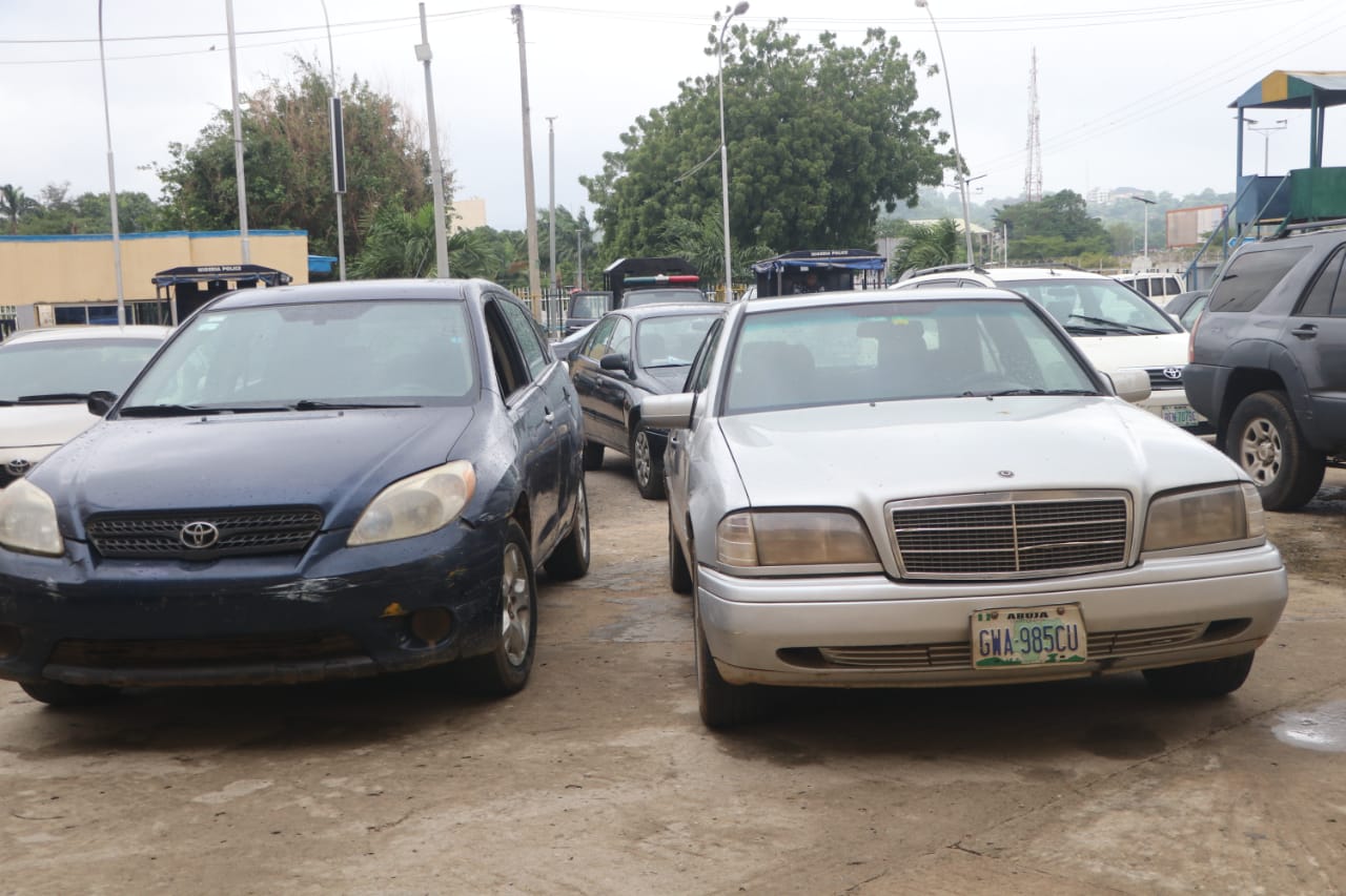 FCT Police impound over 30 vehicles in tinted glass crackdown