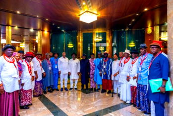 Warri Federal Constituency: Ijaw, Itshekiri, Urhobo leaders meet Tinubu, agree to end protests