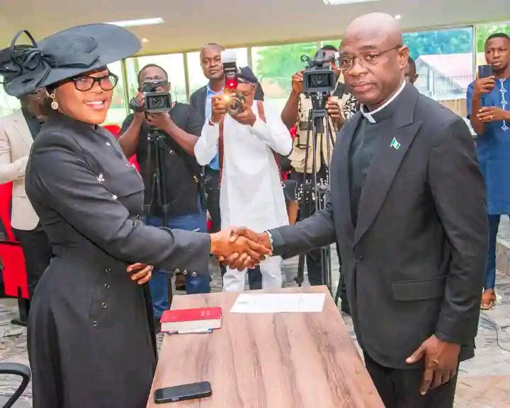 Alia swears in new Benue High Court judge, says judiciary is hope of common man