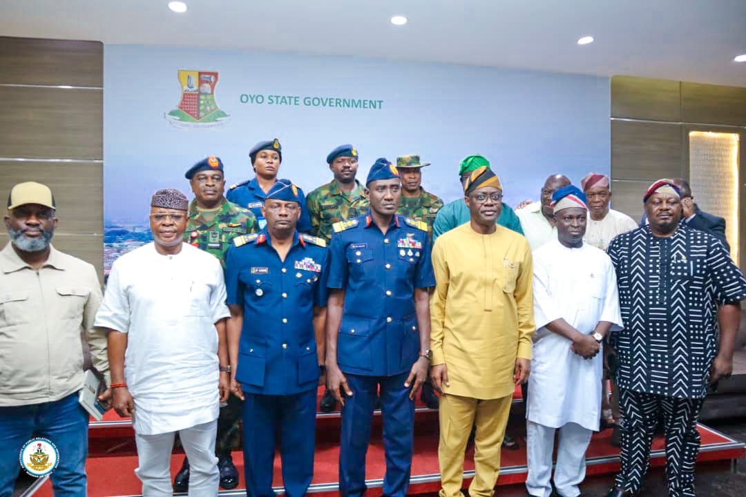 NAF sustains aerial surveillance as Makinde commends role in Oyo rescue efforts