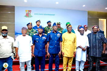 NAF sustains aerial surveillance as Makinde commends role in Oyo rescue efforts