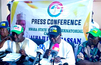 Factional Kwara PDP guber candidate, Hassan promises poverty eradication, denies working for APC