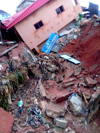 Heavy rain triggers building collapse in Anambra, no casualties reported