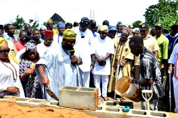 Ajose begins APC federation house project, eyes 3.5m votes for Tinubu, Hamzat
