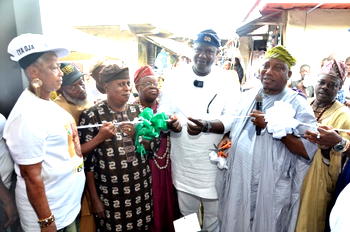Ajose hands over ultra-modern Agbalata market building to Badagry LG chairman