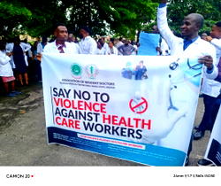 FMC Owo doctors protest repeated attacks on health workers