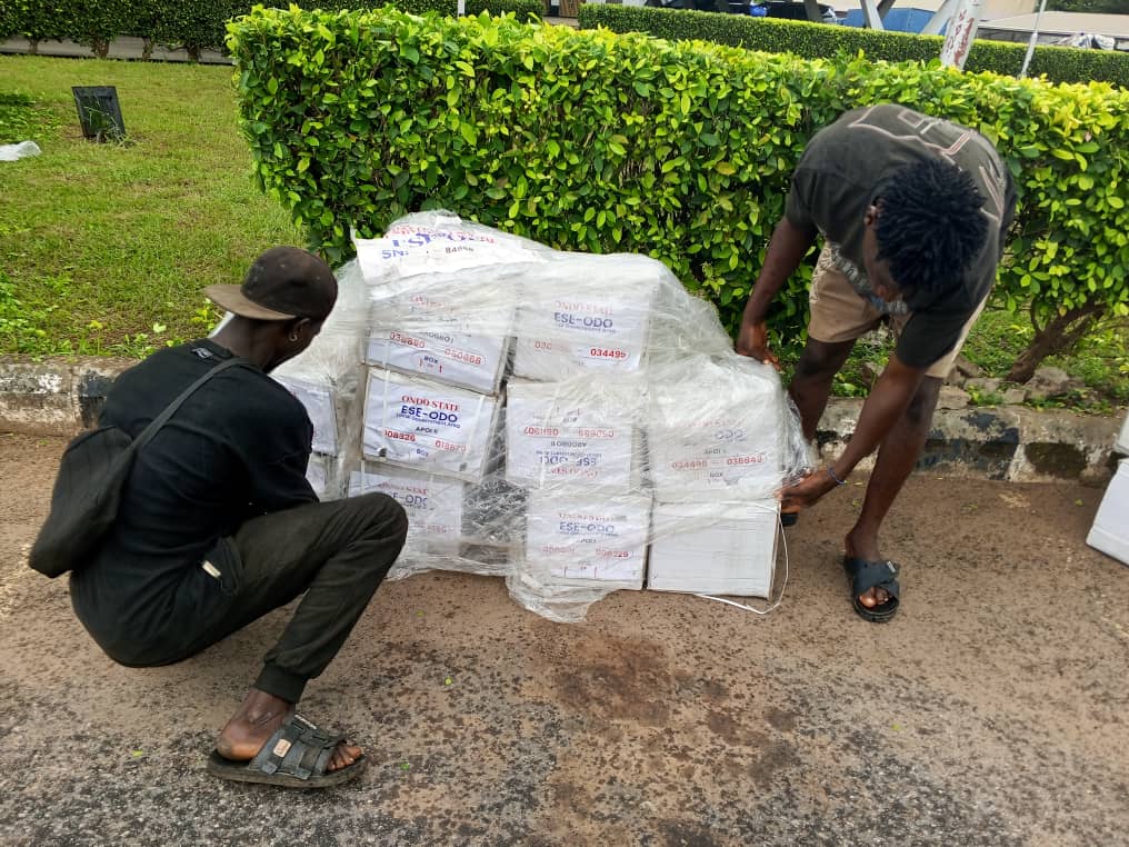 INEC begins distribution of sensitive materials for Ondo south bye-election