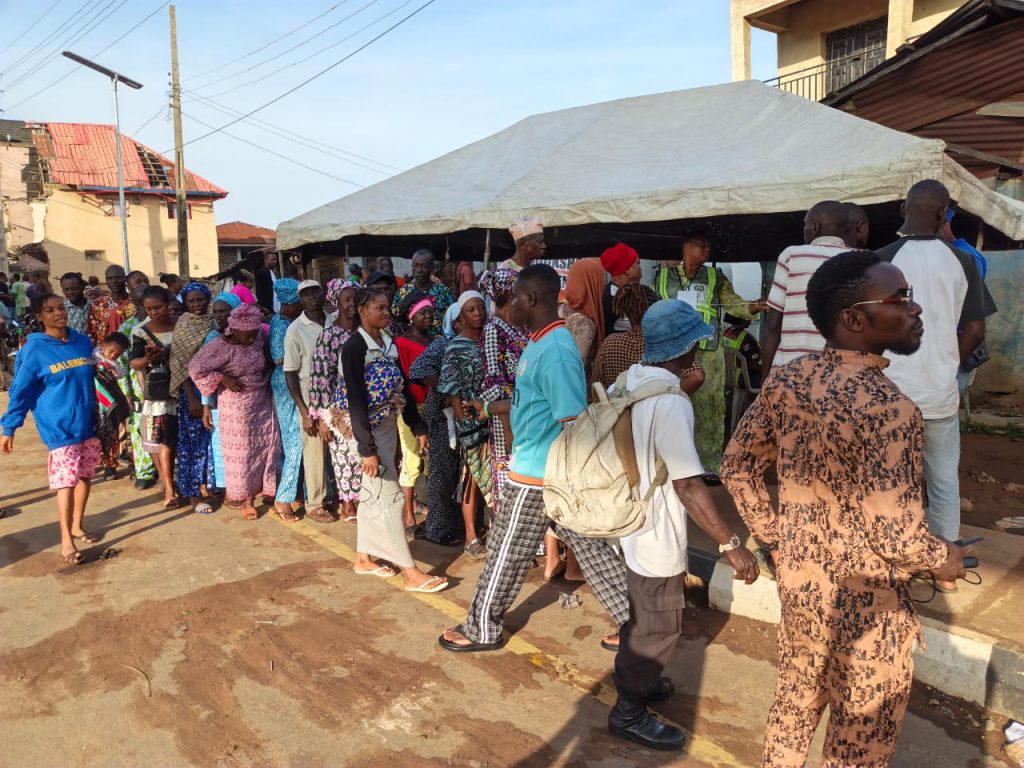 Ekiti election: Accreditation, voting commence at Imugbagba market, unit 003
