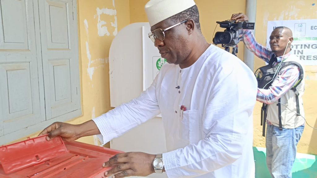 Ekiti poll could rewrite state’s political history, says Senate leader Bamidele
