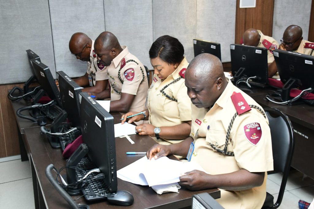 FRSC officers in overseas course sit for promotion exams remotely 