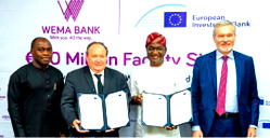 Wema Bank secures €50m EIB facility to support SMEs, women, youth businesses