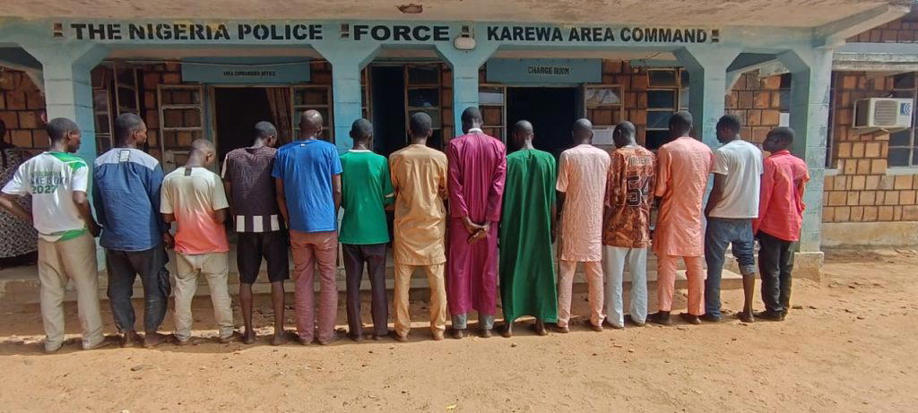 Adamawa Police detain 57 individuals in operation against Shilla gang operations