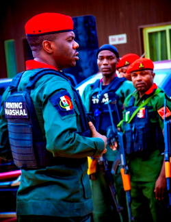 NSCDC Mining Marshals seal seven illegal mineral buying centres in Niger