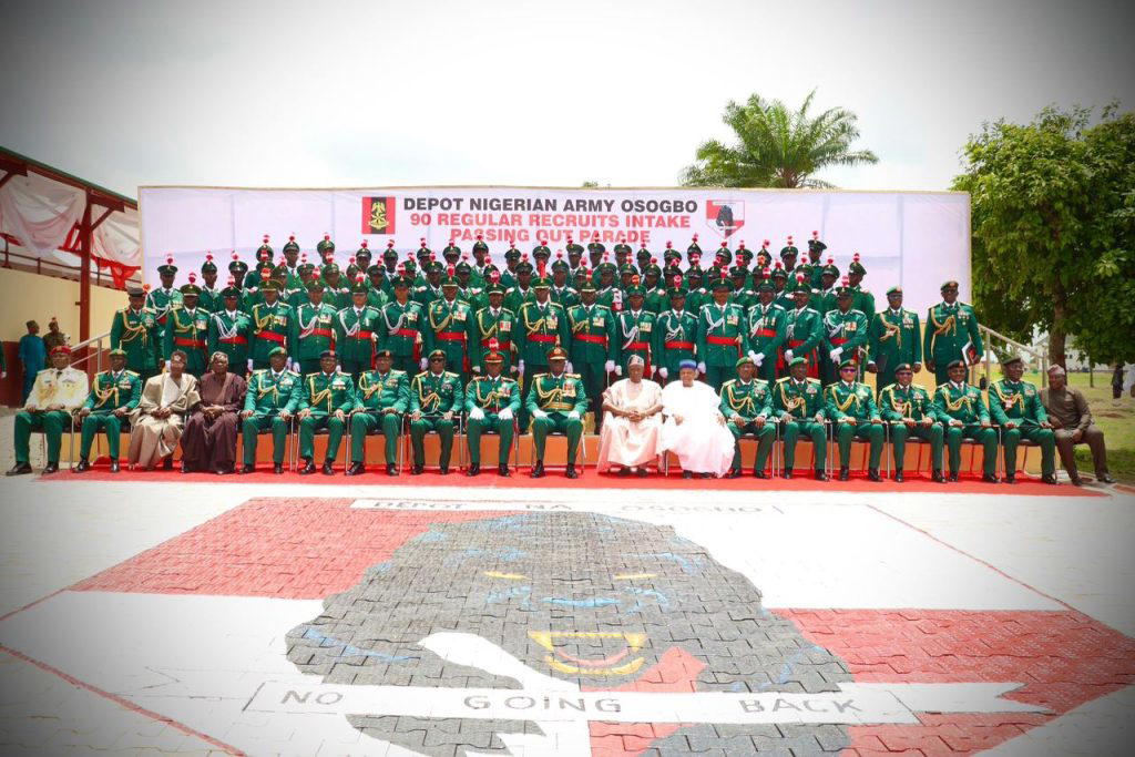 Army reinforces its ranks with graduation of over 8,000 soldiers in Osogbo