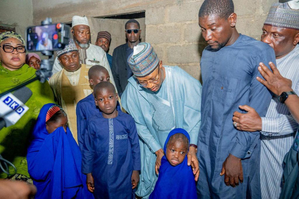 Governor Uba Sani meets with Ummulkhairi's family, pledges commitment to justice