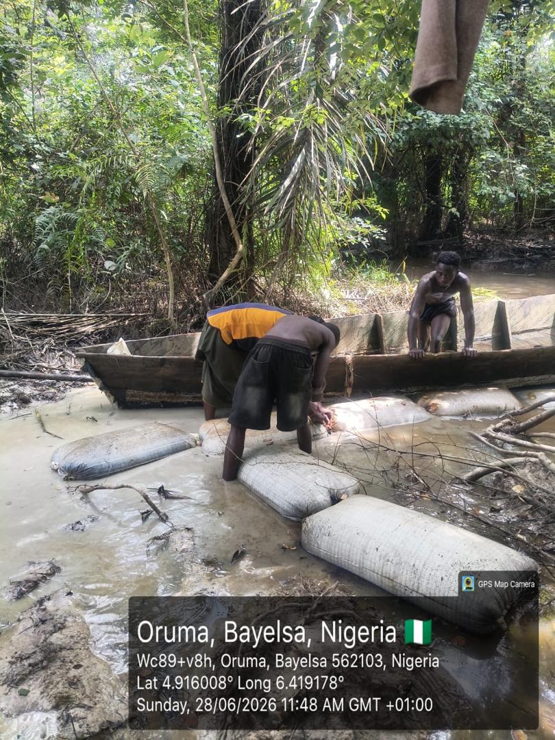 Navy dismantles illegal fuel supply network, recovers 22,870 litres of diesel in Rivers State