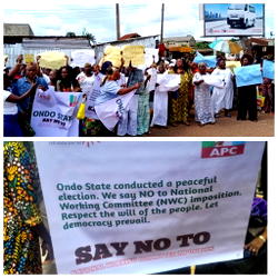 APC women, youths block Ilesha-Owo highway over NASS candidates list