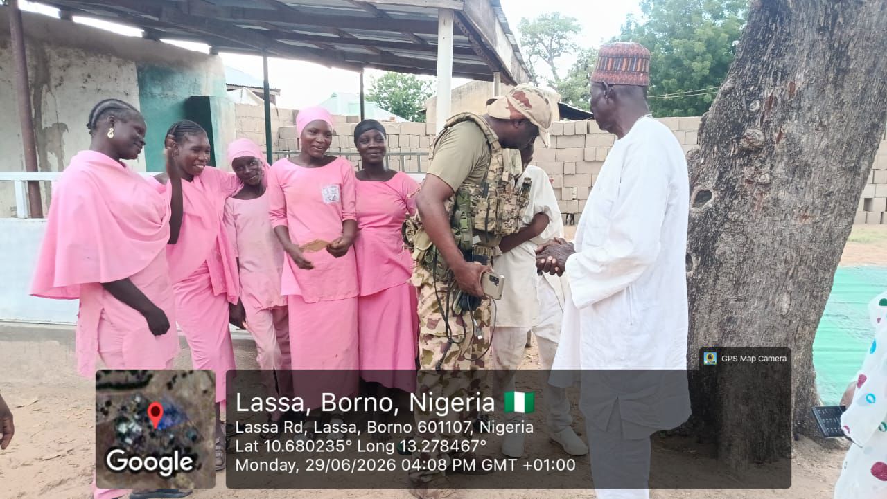 Just in: Troops rescue 10 of 11 abducted NECO candidates after ISWAP attack in Borno