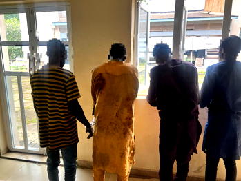 Police rescue abducted children in Ibarapa forest, arrest four suspects, recover firearms