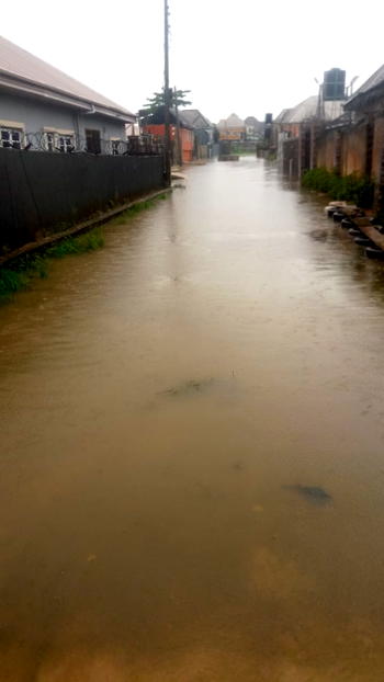 Photos: Floods submerge parts of Lagos’ Isashi, Iba, Ojo and Okokomaiko