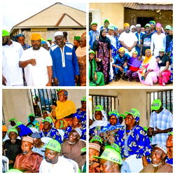 Ajadi returns to childhood community, pledges people-centred representation for Oyo Central