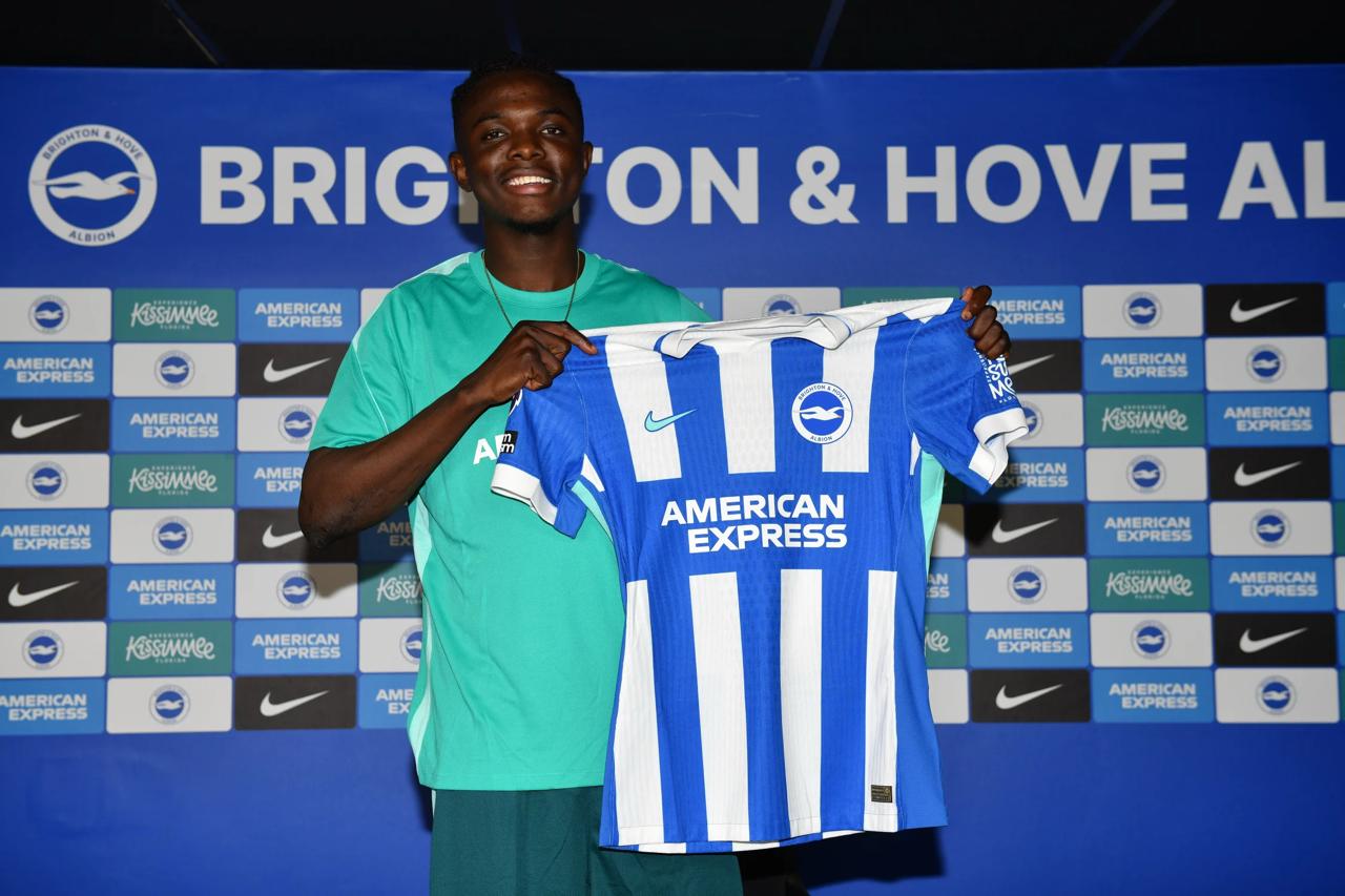 Nigerian winger Zadok Yohanna joins Brighton in 5-year deal