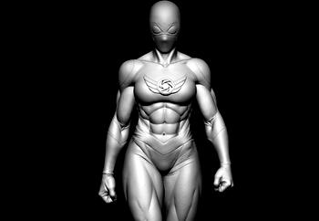 Afriwood Studios unveils premium 3D model of Nigeria’s first superhero