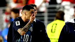 Paraguay’s Almiron becomes first player sent off for covering mouth
