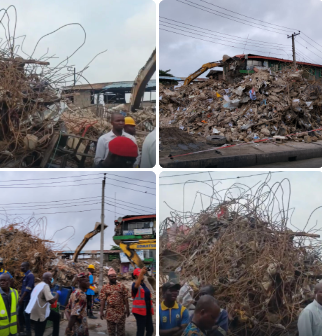 Lagos to demolish marked distressed buildings after mall collapse