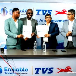 Enviable Tricycle emerges authorised distributor of TVS products nationwide
