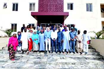 Team Europe visits NutriK’s facility in Kano