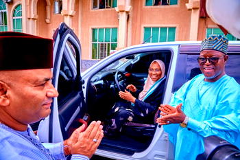 Gwarzo honours pledge as MAAUN donates official vehicle to NWU