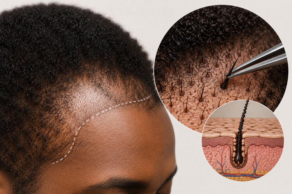 Afro-Textured Hair Transplant Turkey – Doctor Explain Risks