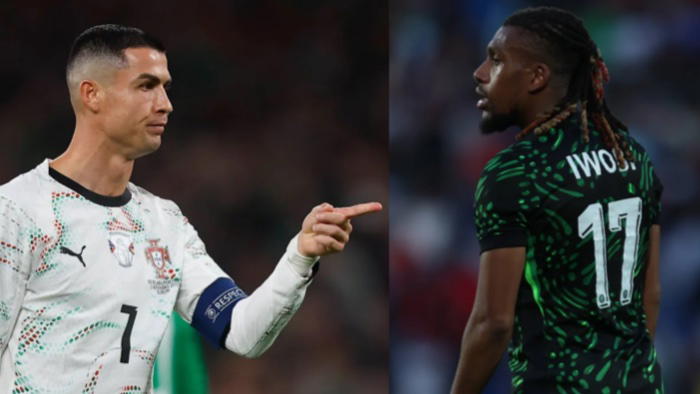 Nigeria XI vs Portugal: Iwobi, Adams start as Cris