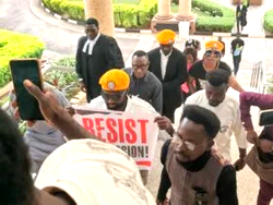 Sowore arrives in court after arrest order