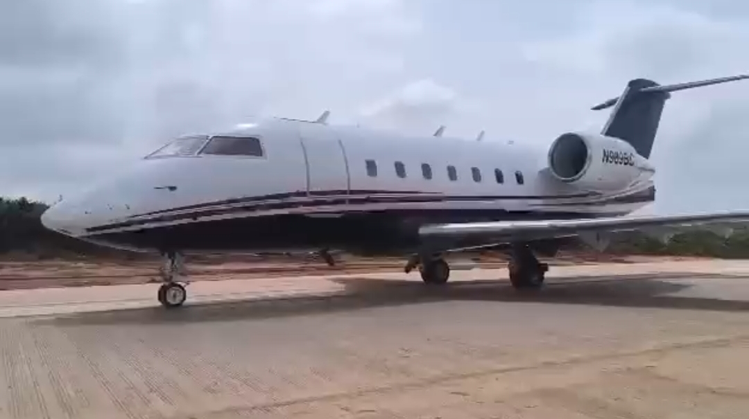 'Only American pilot and his God know how aircraft landed on Delta road'