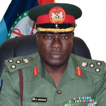 Former defence spokesman Maj‑Gen Abubakar, abducted by bandits, dies in captivity.